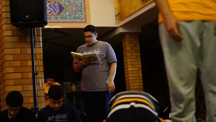 تصاویر/ آیین اعتکاف در مسجد امام حسین(ع) مجیدیه شمالی