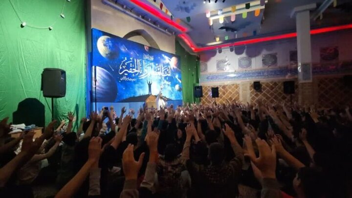 تصاویر/ آیین اعتکاف در مسجد امام حسین(ع) مجیدیه شمالی