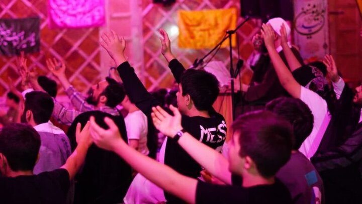 تصاویر/ آیین اعتکاف در مسجد امام حسین(ع) مجیدیه شمالی