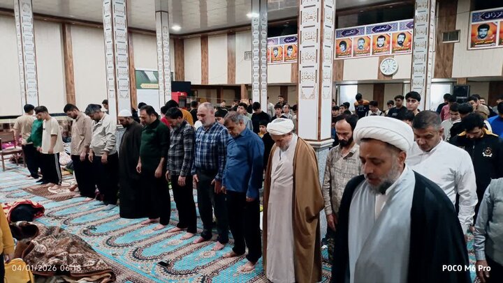 تصاویر / برگزاری اعتکاف در مسجد جامع شهر کشاورز