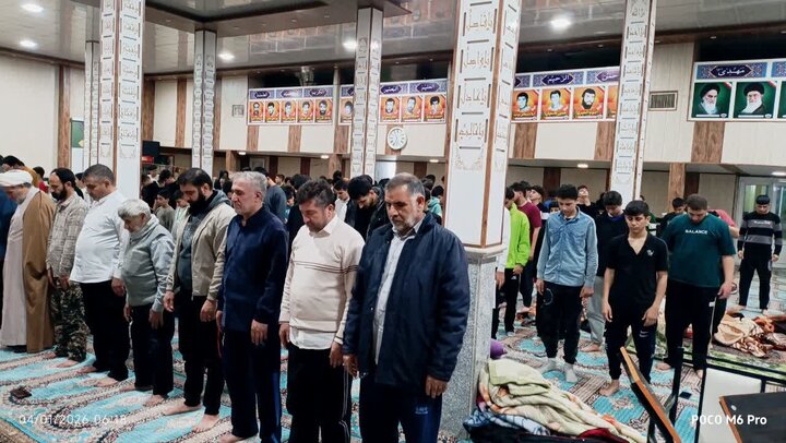 تصاویر / برگزاری اعتکاف در مسجد جامع شهر کشاورز