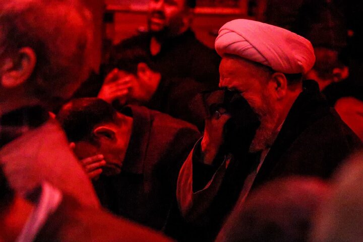 تصاویر/ مراسم رحلت حضرت زینب کبری سلام الله علیها در مسجد جنرال ارومیه