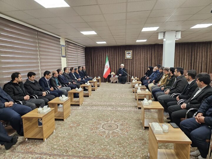 تصاویر/دیدار مدیرکل هسته گزینش آموزش‌ و پرورش کردستان با حجت‌الاسلام والمسلمین پورذهبی