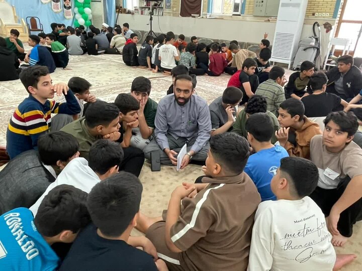 تصاویر/ اعتکاف دانش آموزی در مدرسه علمیه بوشهر