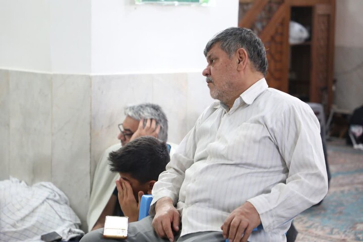 تصاویر/ نماینده ولی‌فقیه در استان سمنان در جمع معتکفین شهرستان سرخه