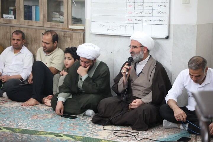تصاویر/ نماینده ولی‌فقیه در استان سمنان در جمع معتکفین شهرستان سرخه