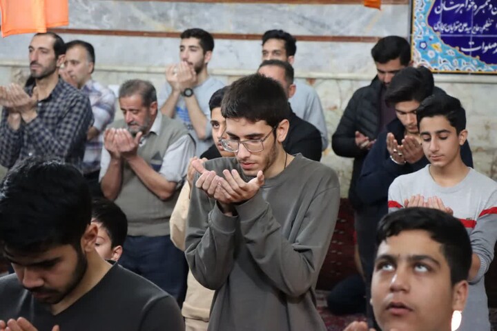 تصاویر/ حضور امام جمعه مهدیشهر در مراسم با شکوه اعتکاف در مسجد صاحب الزمان (عج) مهدیشهر