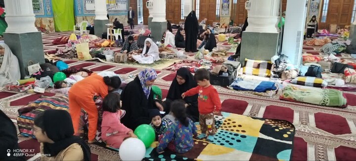 اعتکاف در برازجان از قاب لنز دوربین