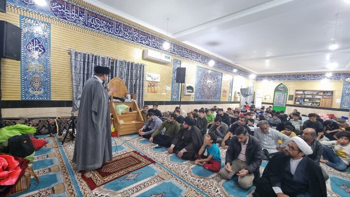 تصاویر/ آیین معنوی اعتکاف در گناوه