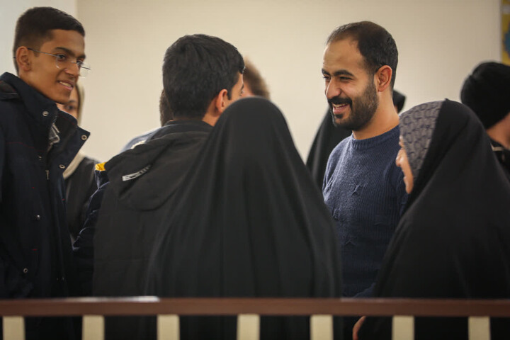 تصاویر / مراسم اعتکاف دانش آموزی در مدرسه مدینة‌العلم کاظمیه