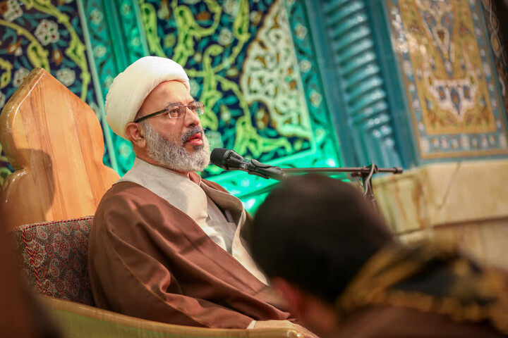 تصاویر / مراسم اعتکاف دانش آموزی در مدرسه مدینة‌العلم کاظمیه