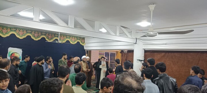 حضور امام جمعه اهواز در جمع معتکفین