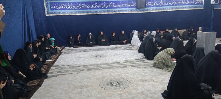 حضور امام جمعه اهواز در جمع معتکفین