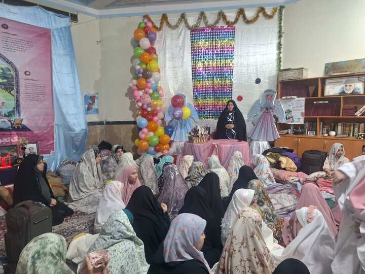 تصاویر/ حضور فعال مبلغه های طرح امین در اجرای اعتکاف طرح امین