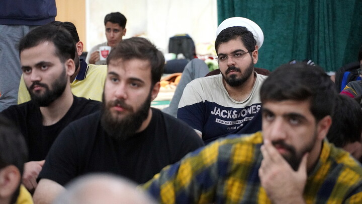 تصاویر/ برگزاری مراسم معنوی اعتکاف در مسجد دانشگاه آزاد قم