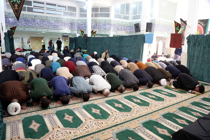 تصاویر/ برگزاری مراسم معنوی اعتکاف در مسجد دانشگاه آزاد قم