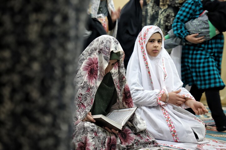 تصاویر/اعتکاف در شهر توپ آغاج