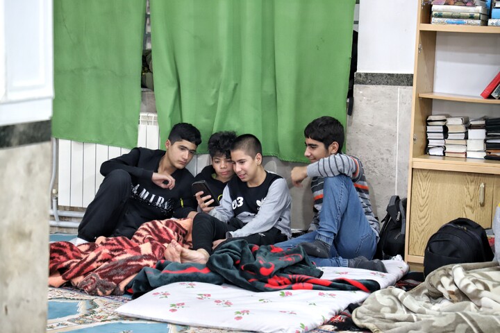 تصاویر/اعتکاف در شهر توپ آغاج