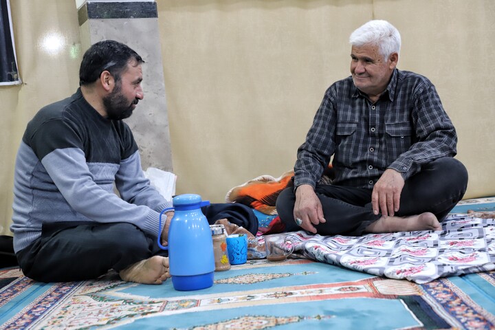 تصاویر/اعتکاف در شهر توپ آغاج