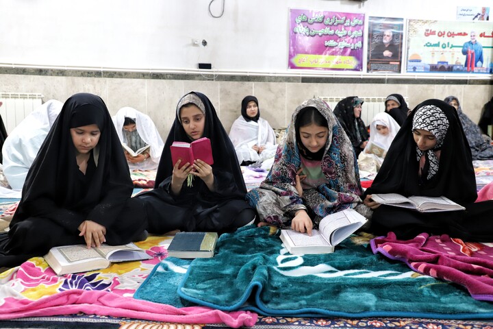 تصاویر/اعتکاف در شهر توپ آغاج