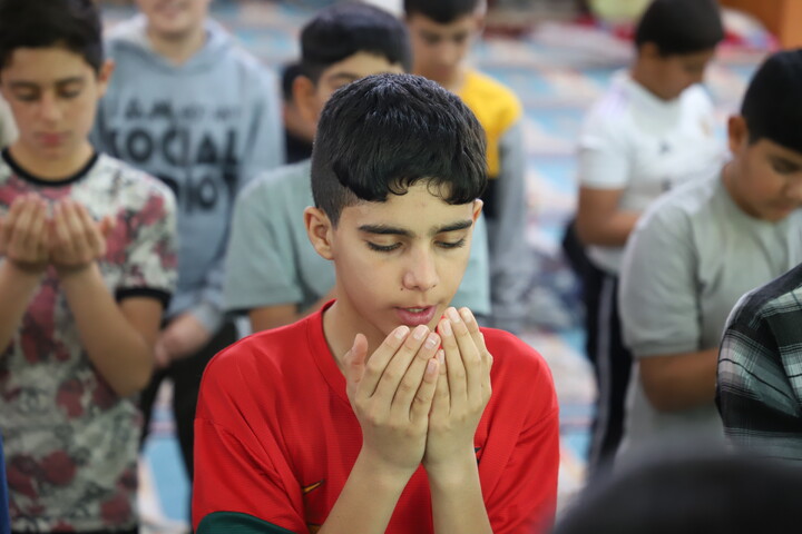 تصاویر/اعتکاف در شهر توپ آغاج