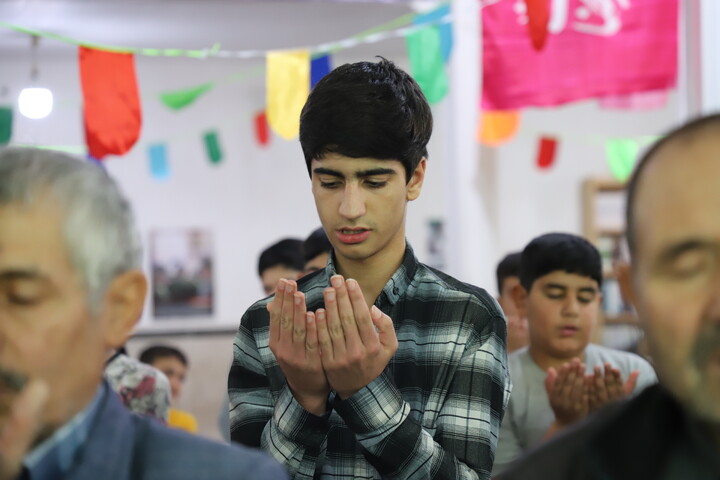 تصاویر/اعتکاف در شهر توپ آغاج