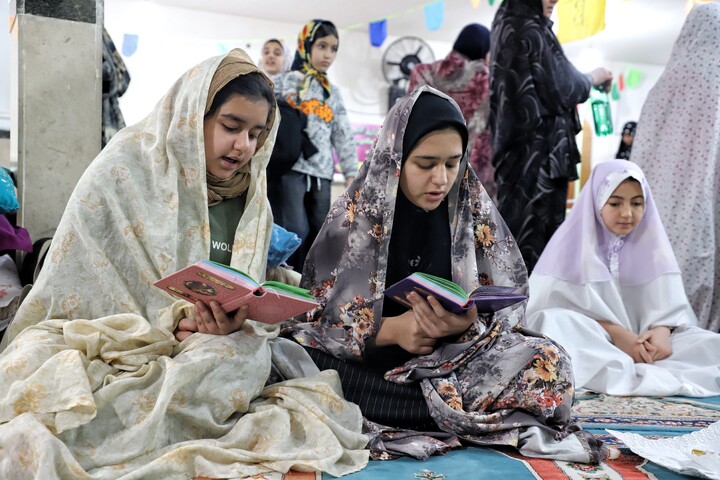 تصاویر/اعتکاف در شهر توپ آغاج