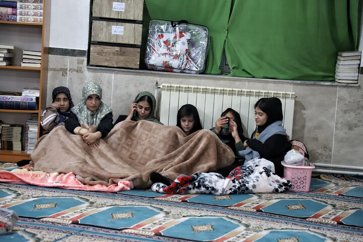 تصاویر/اعتکاف در شهر توپ آغاج