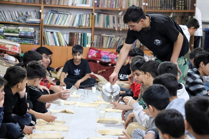 تصاویر/اعتکاف در شهر توپ آغاج