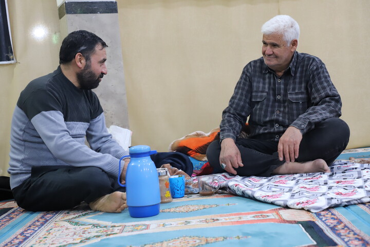 تصاویر/اعتکاف در شهر توپ آغاج