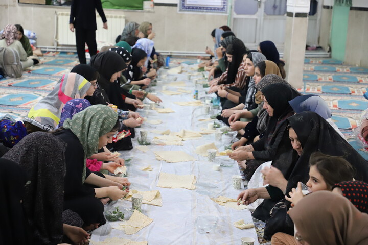 تصاویر/اعتکاف در شهر توپ آغاج