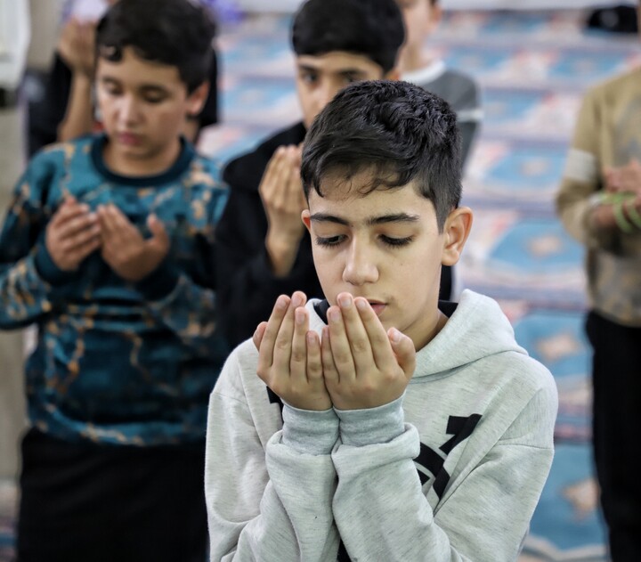 تصاویر/اعتکاف در شهر توپ آغاج