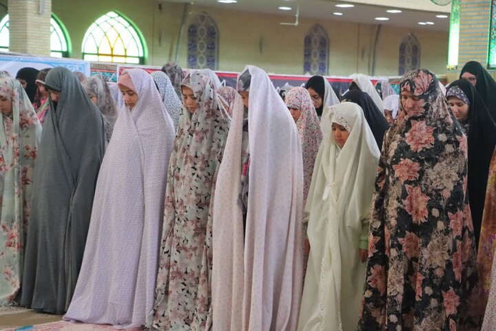 تصاویر/ حضور امام جمعه اسلامشهر در جمع معتکفین