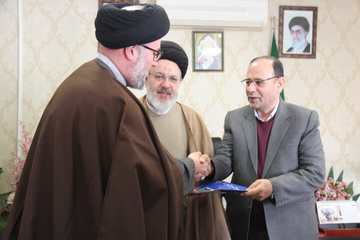 تصاویر / مراسم تکریم و معارفه رئیس اداره اوقاف و امور خیریه شهرستان بناب