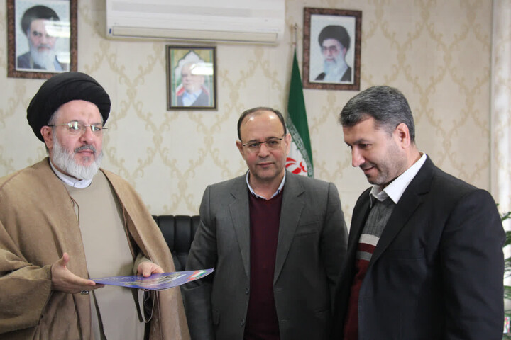 تصاویر / مراسم تکریم و معارفه رئیس اداره اوقاف و امور خیریه شهرستان بناب