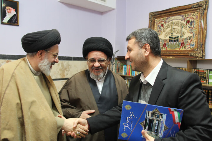 تصاویر / مراسم تکریم و معارفه رئیس اداره اوقاف و امور خیریه شهرستان بناب