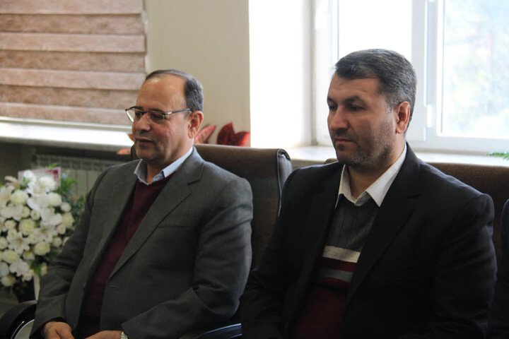 تصاویر / مراسم تکریم و معارفه رئیس اداره اوقاف و امور خیریه شهرستان بناب