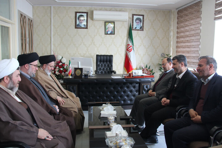 تصاویر / مراسم تکریم و معارفه رئیس اداره اوقاف و امور خیریه شهرستان بناب