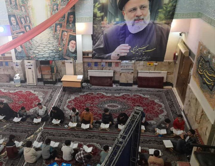 تصاویر/ اعتکاف دانش آموزی در مسجد جامع احمدیه تهران