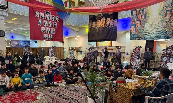 تصاویر/ اعتکاف دانش آموزی در مسجد جامع احمدیه تهران