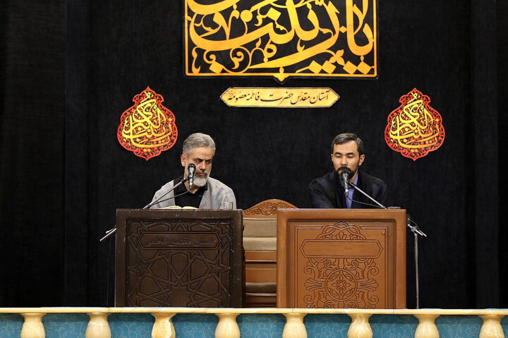 تصاویر/ اعمال ام داوود در حرم حضرت معصومه(س) و مسجد امام حسن عسکری (ع)