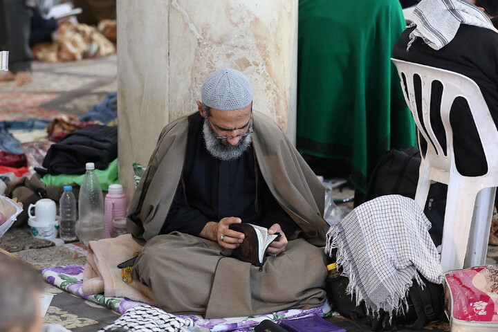 تصاویر/ اعمال ام داوود در حرم حضرت معصومه(س) و مسجد امام حسن عسکری (ع)