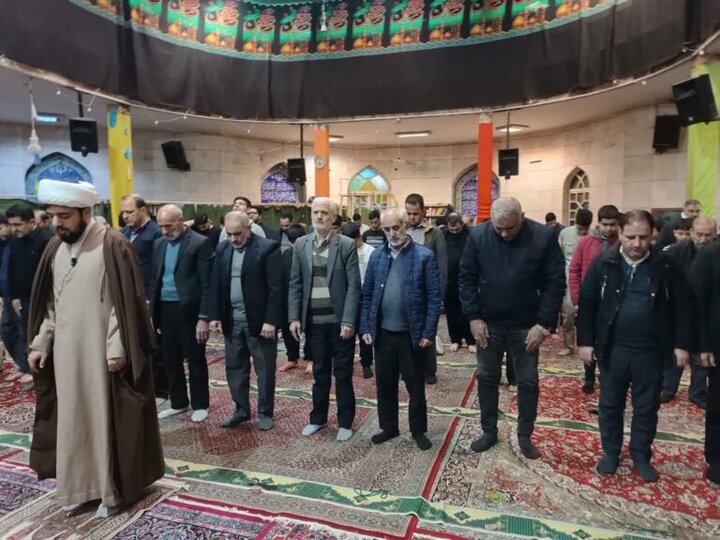 تصاویر/ برگزاری مراسم اعتکاف در مسجد الزهرا(س)