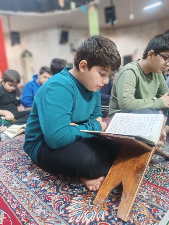 تصاویر/ برگزاری مراسم اعتکاف در مسجد الزهرا(س)