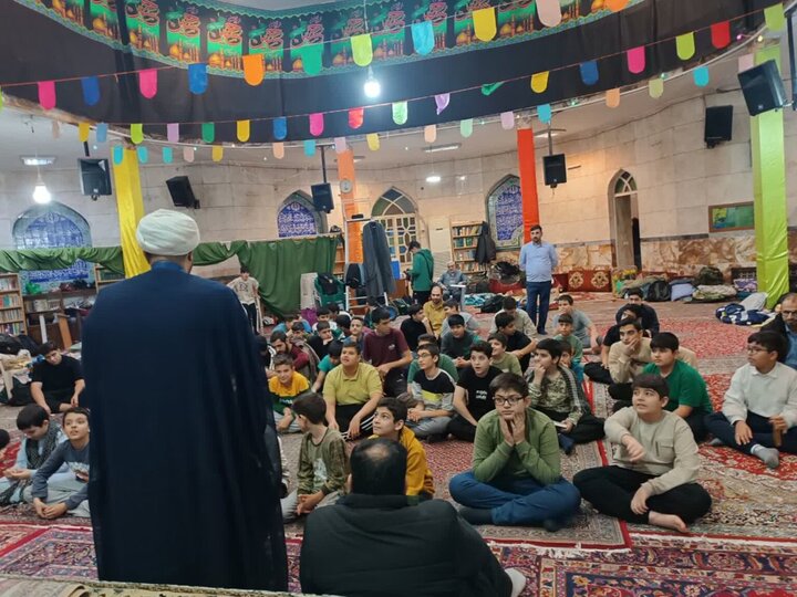 تصاویر/ برگزاری مراسم اعتکاف در مسجد الزهرا(س)