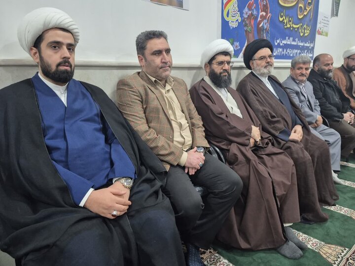 تصاویر/ حضور امام‌ جمعه پاکدشت در جمع معتکفین