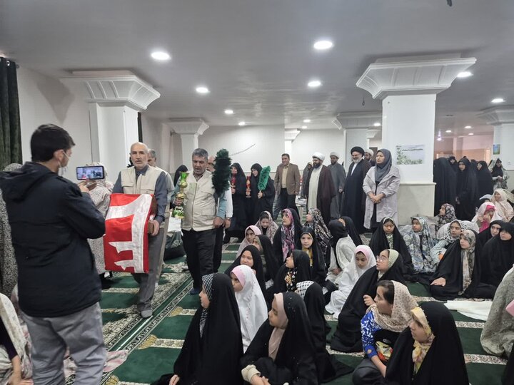 تصاویر/ حضور امام‌ جمعه پاکدشت در جمع معتکفین