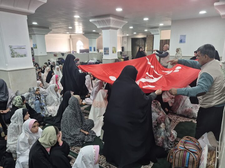 تصاویر/ حضور امام‌ جمعه پاکدشت در جمع معتکفین