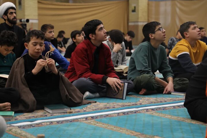 تصاویر/ پایان سه روز اعتکاف دانش آموزی در ارومیه