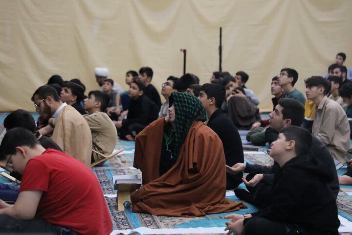 تصاویر/ پایان سه روز اعتکاف دانش آموزی در ارومیه